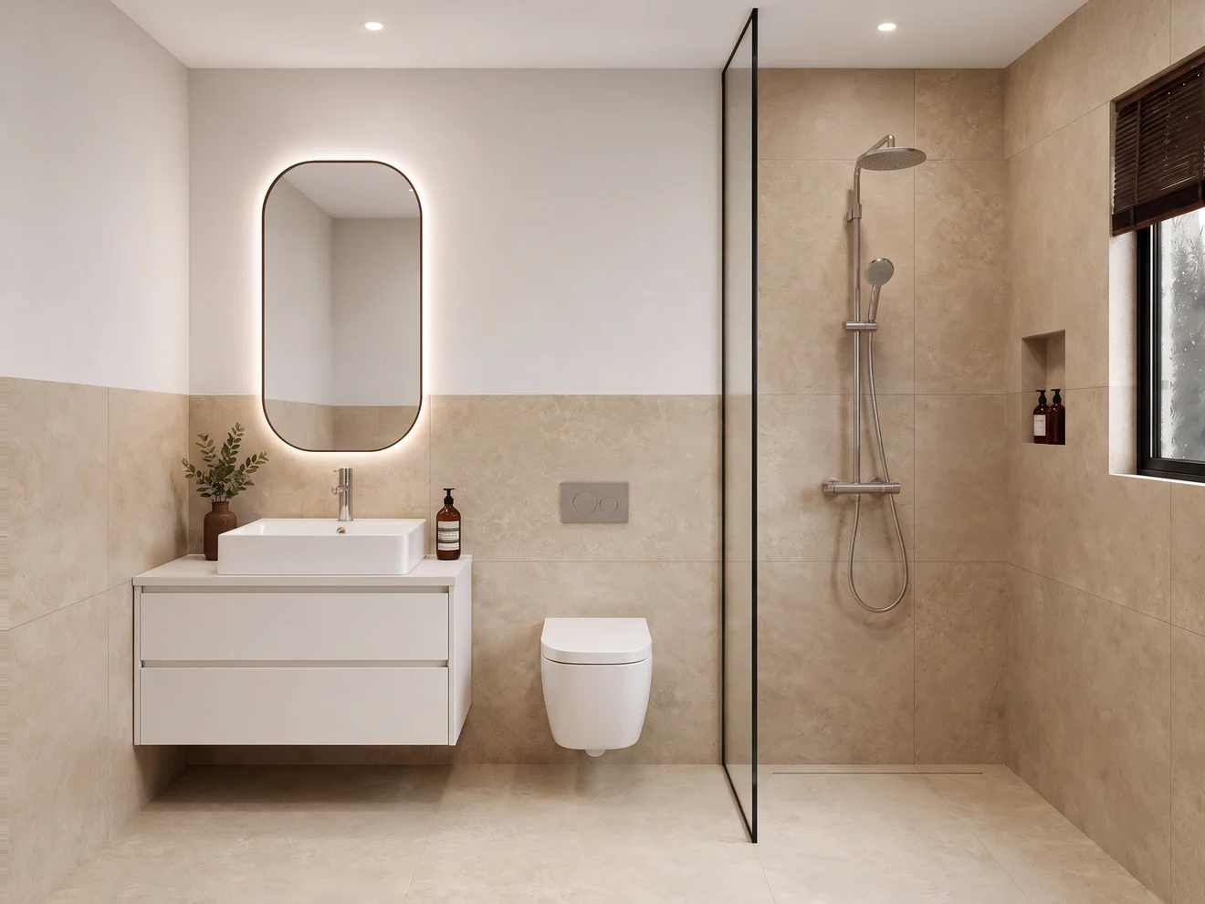 Bad-Linie Natura in Beige